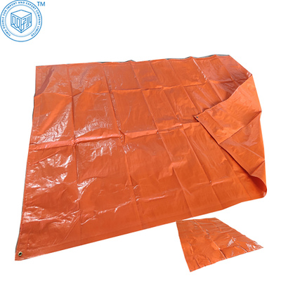 Tarpaulin, Plastic sheet (orange)