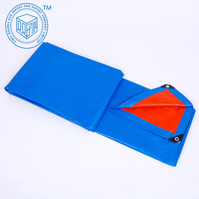 Tarpaulin,Plastic sheet (Blue Orange)